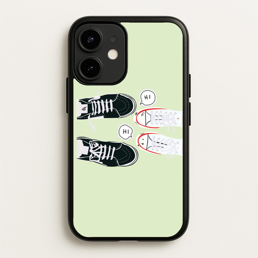 Hi - Heart TV - Heartstopper Phone Case for iPhone 12 Mini