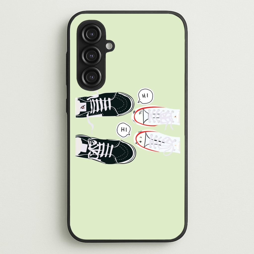 Hi - Heart TV - Heartstopper Phone Case for Galaxy S23FE
