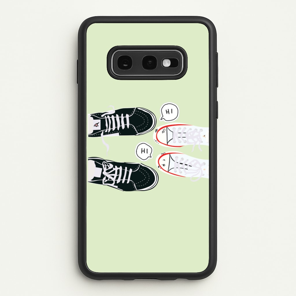 Hi - Heart TV - Heartstopper Phone Case for Galaxy S10e