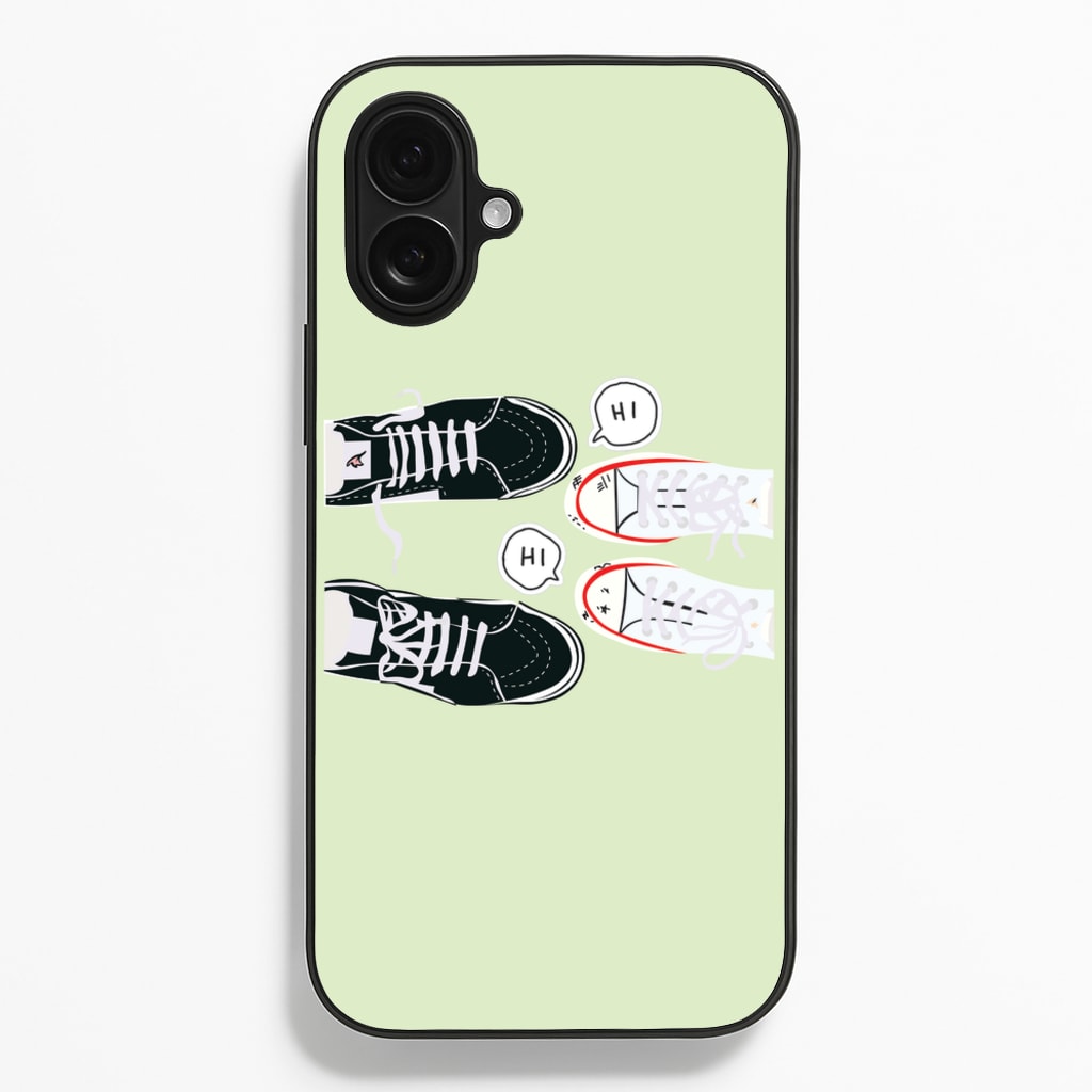 Hi - Heart TV - Heartstopper Phone Case for iPhone 16 Plus