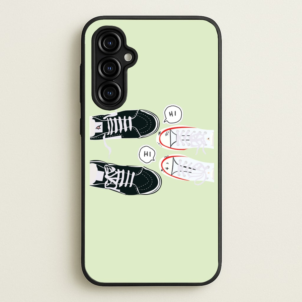 Hi - Heart TV - Heartstopper Phone Case for Galaxy A54