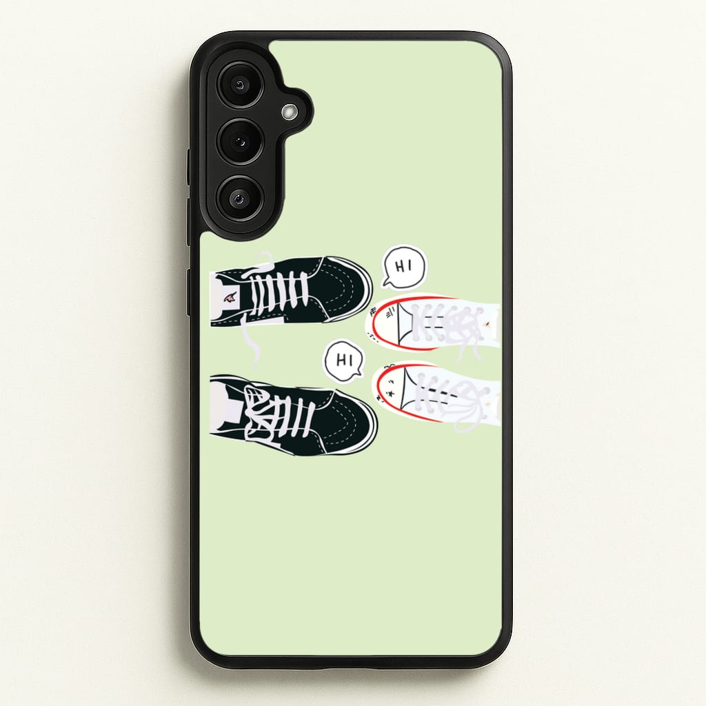 Hi - Heart TV - Heartstopper Phone Case for Galaxy A34