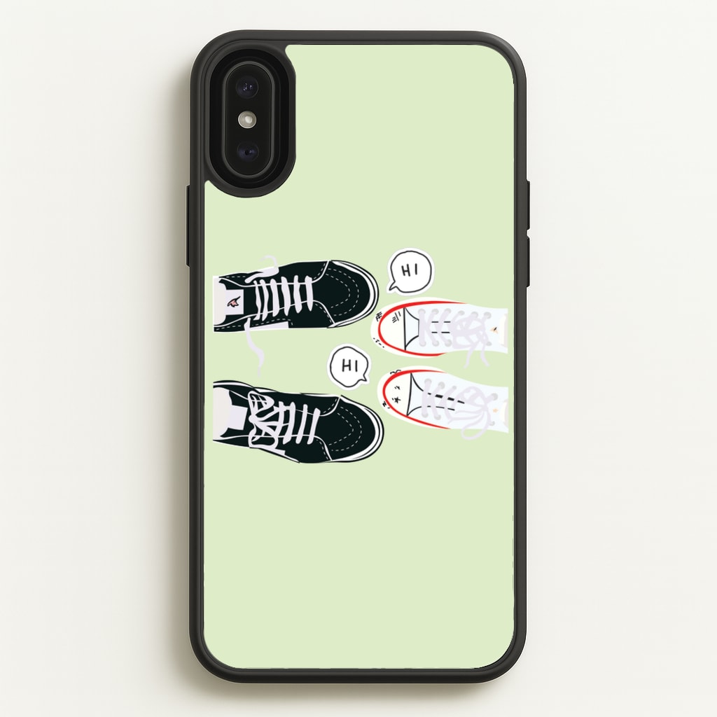 Hi - Heart TV - Heartstopper Phone Case for iPhone XS Max