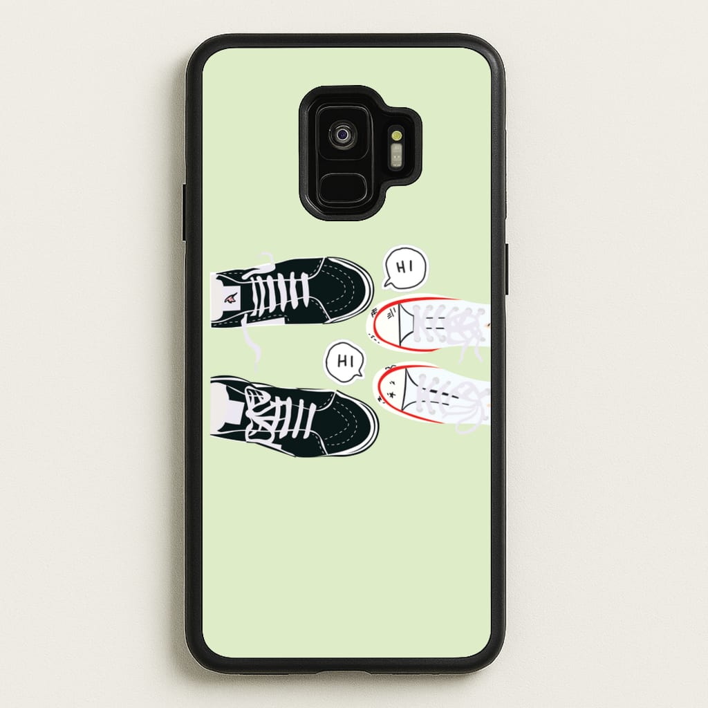 Hi - Heart TV - Heartstopper Phone Case for Galaxy S9