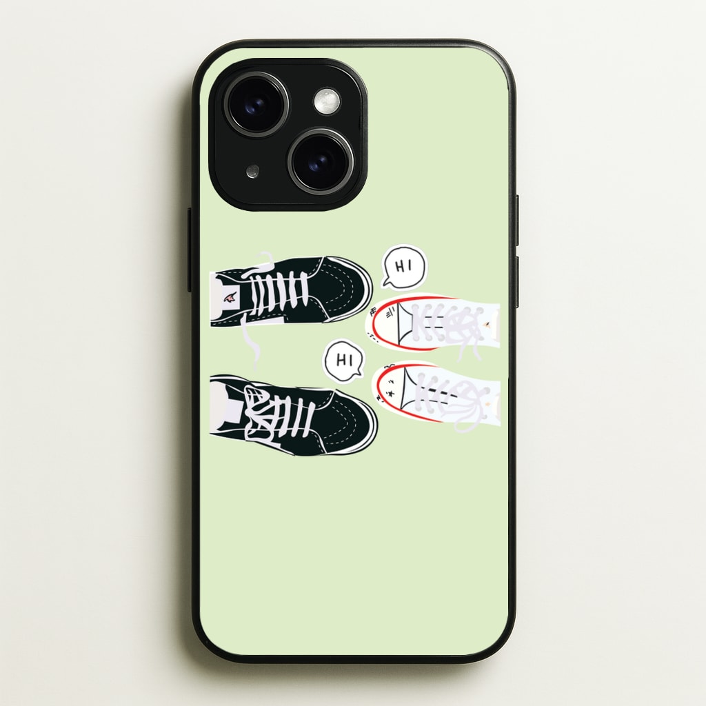 Hi - Heart TV - Heartstopper Phone Case for iPhone 14