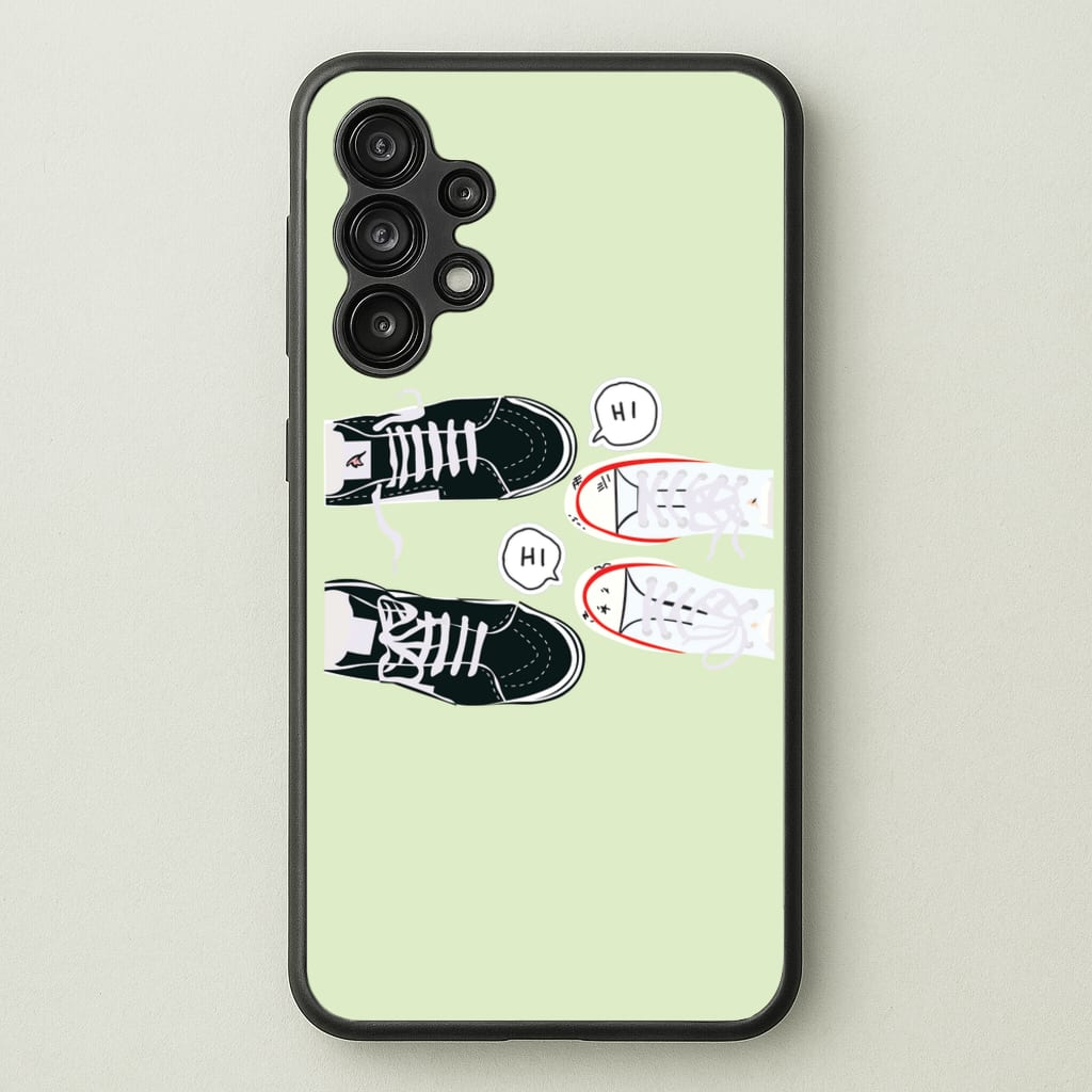 Hi - Heart TV - Heartstopper Phone Case for Galaxy A13