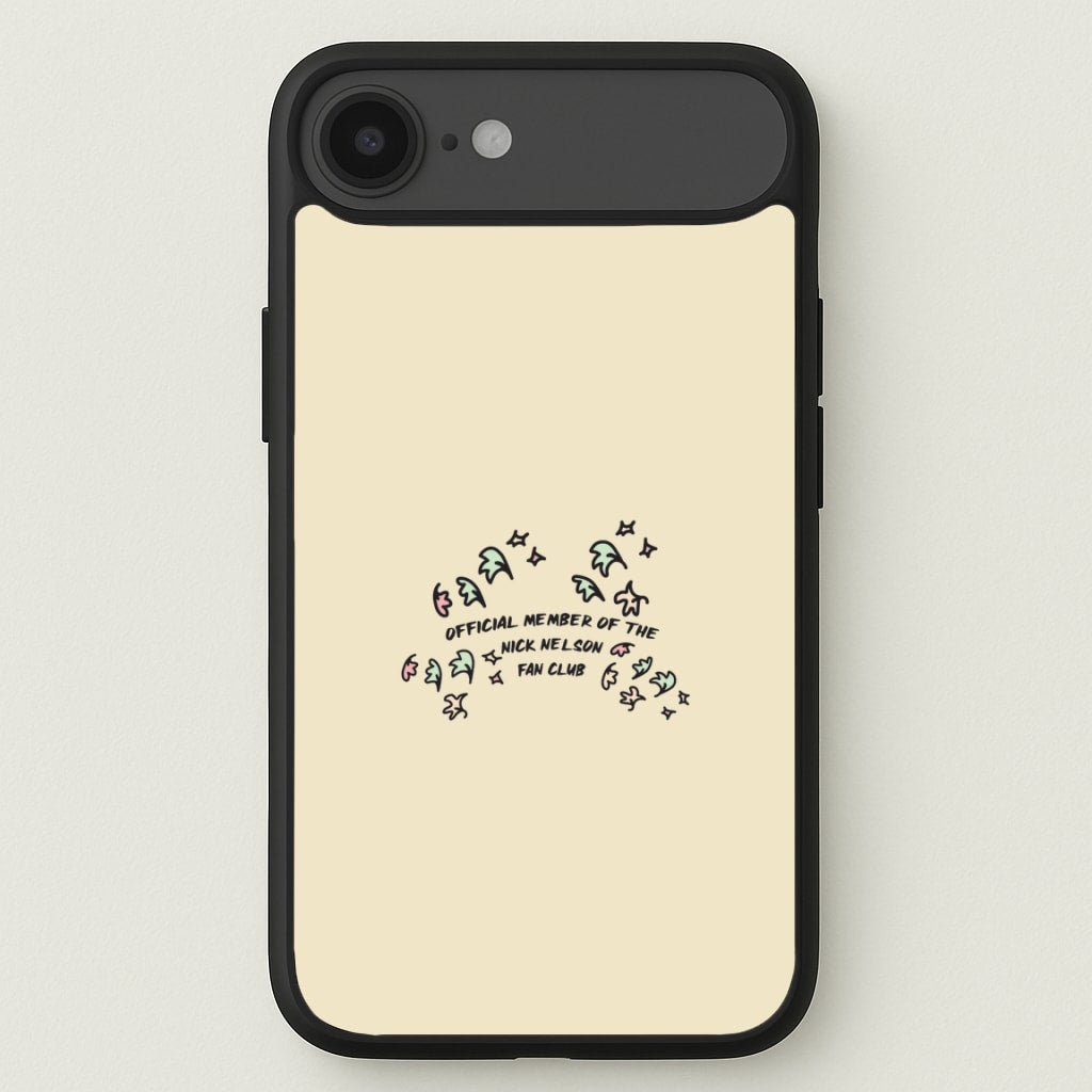 Official Member Of The Nick Nelson Fan Club - Heart TV Phone Case for iPhone 17 Air
