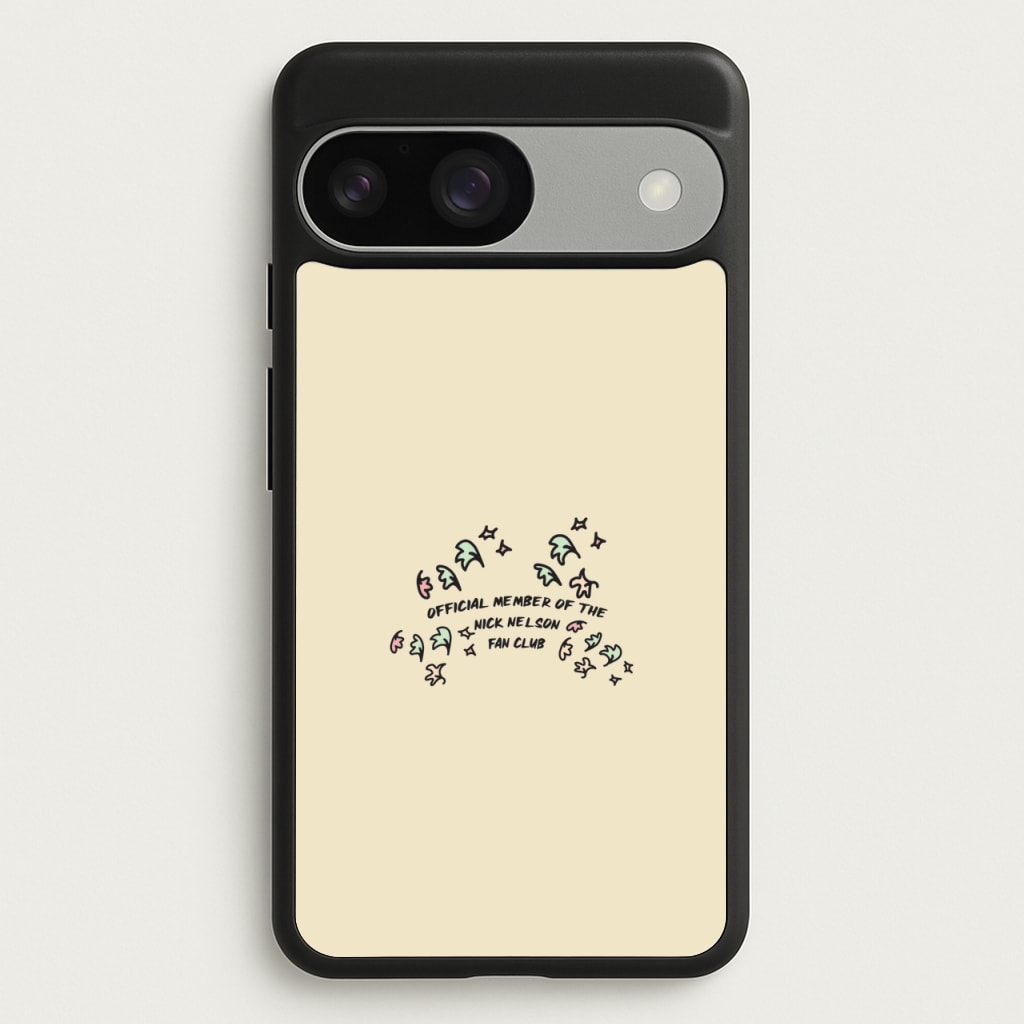 Official Member Of The Nick Nelson Fan Club - Heart TV - Heartstopper Phone Case for Google Pixel 9 / 9 Pro