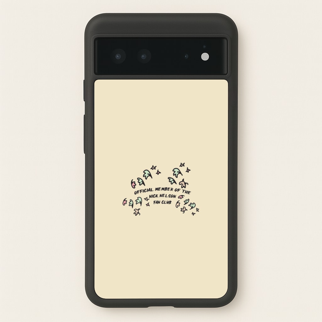 Official Member Of The Nick Nelson Fan Club - Heart TV - Heartstopper Phone Case for Google Pixel 6