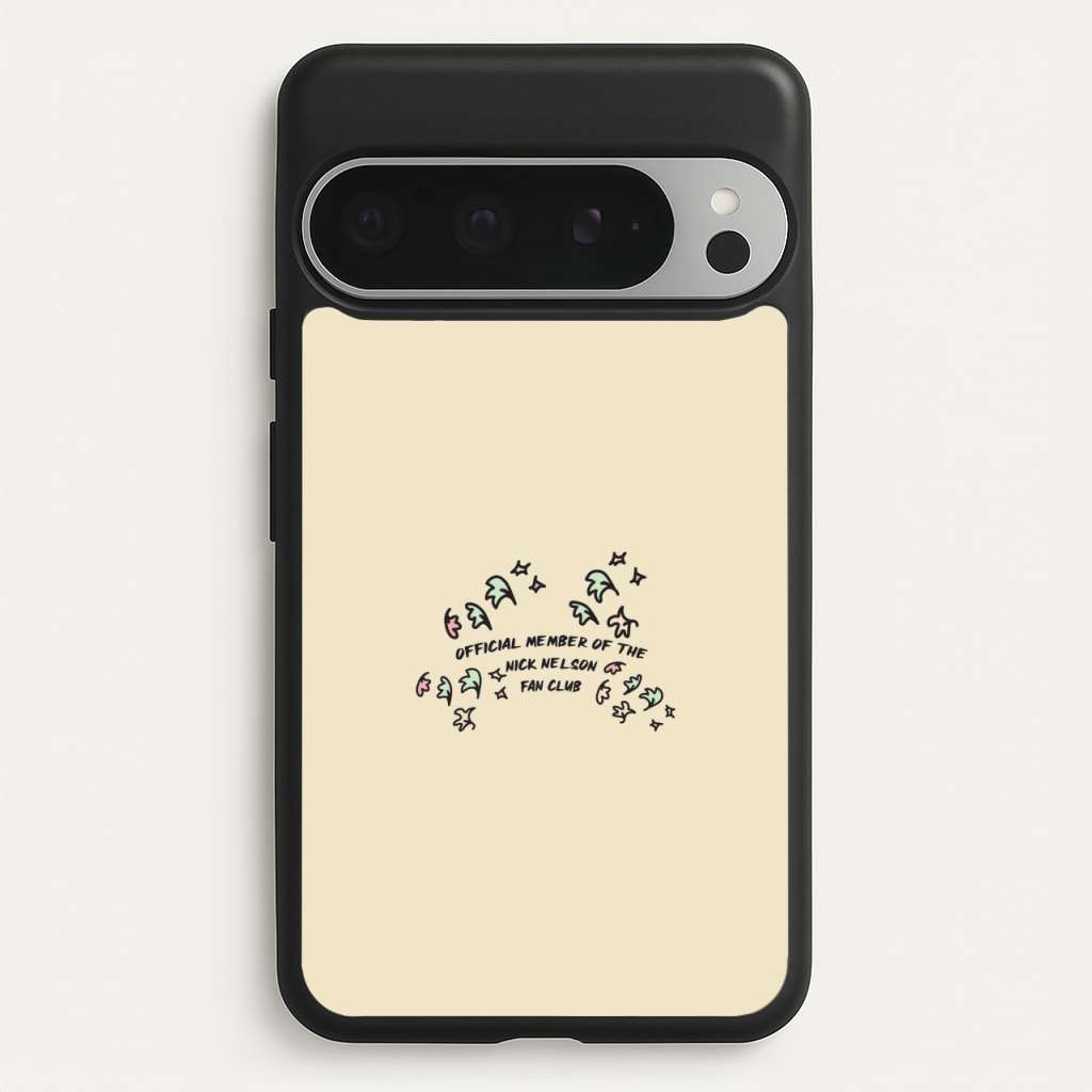 Official Member Of The Nick Nelson Fan Club - Heart TV - Heartstopper Phone Case for Google Pixel 9 Pro XL