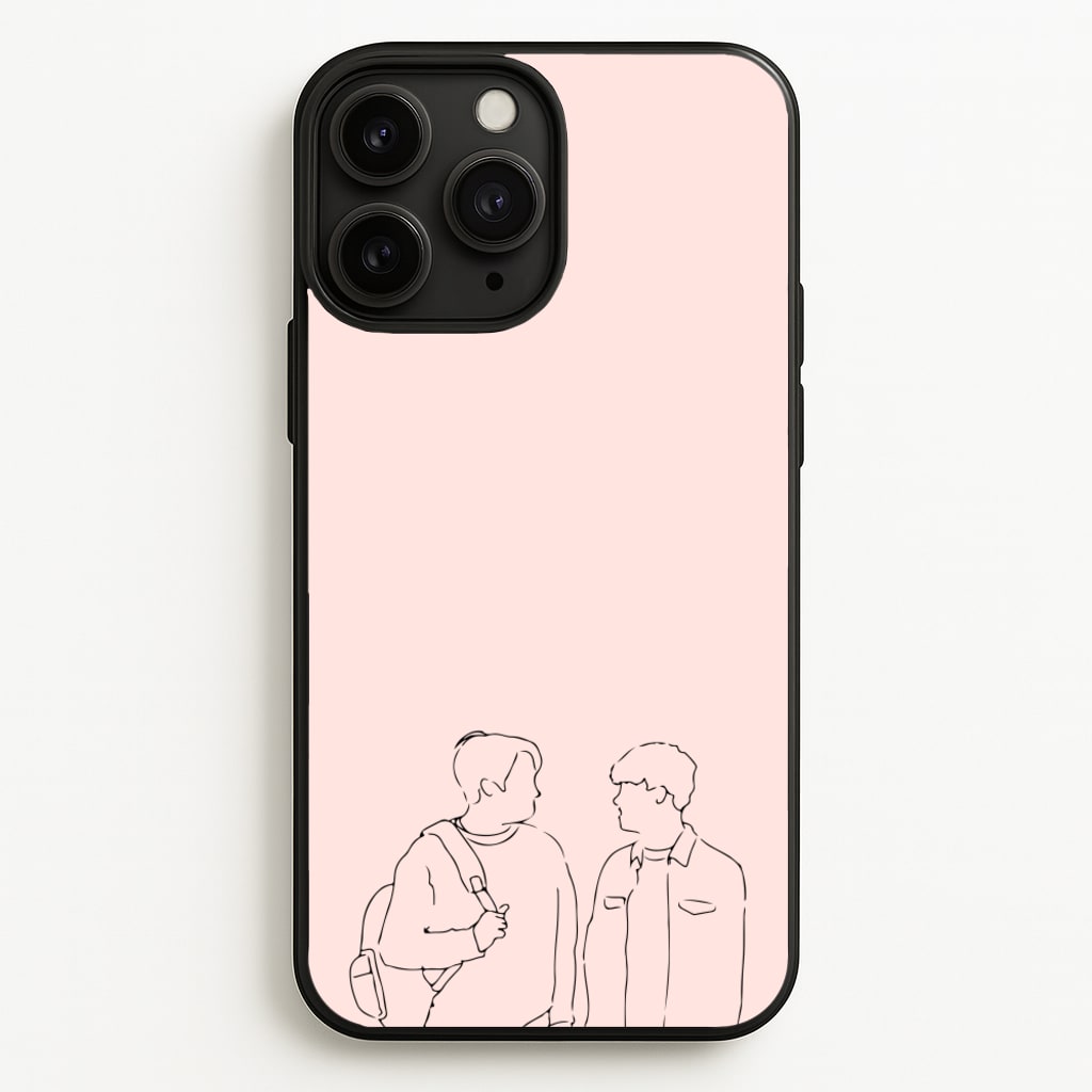 Outline - Heart TV - Heartstopper Phone Case for iPhone 11 Pro Max