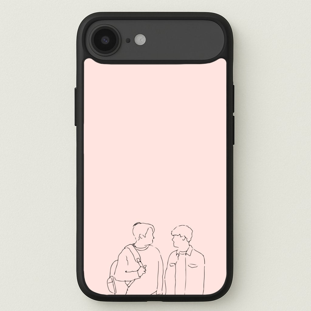 Outline - Heart TV Phone Case for iPhone 17 Air
