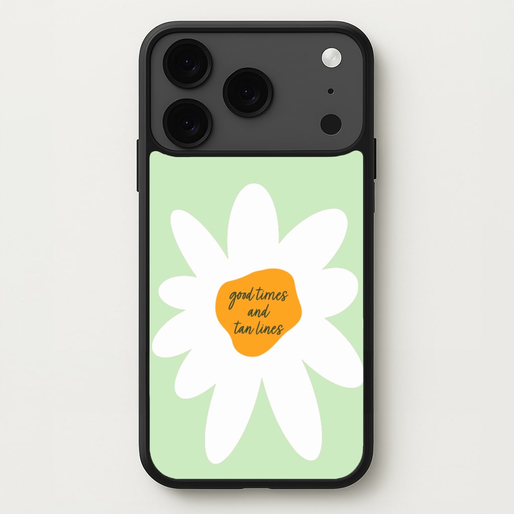 Good Times and Tan Lines Phone Case for iPhone 17 Pro