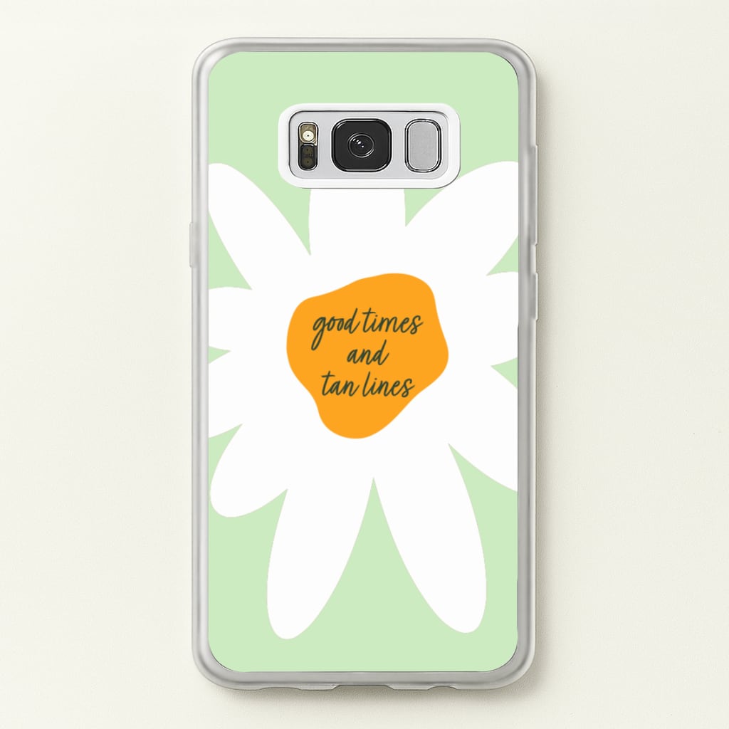 Good Times and Tan Lines - Hot Girl Summer Phone Case for Galaxy S8 Plus