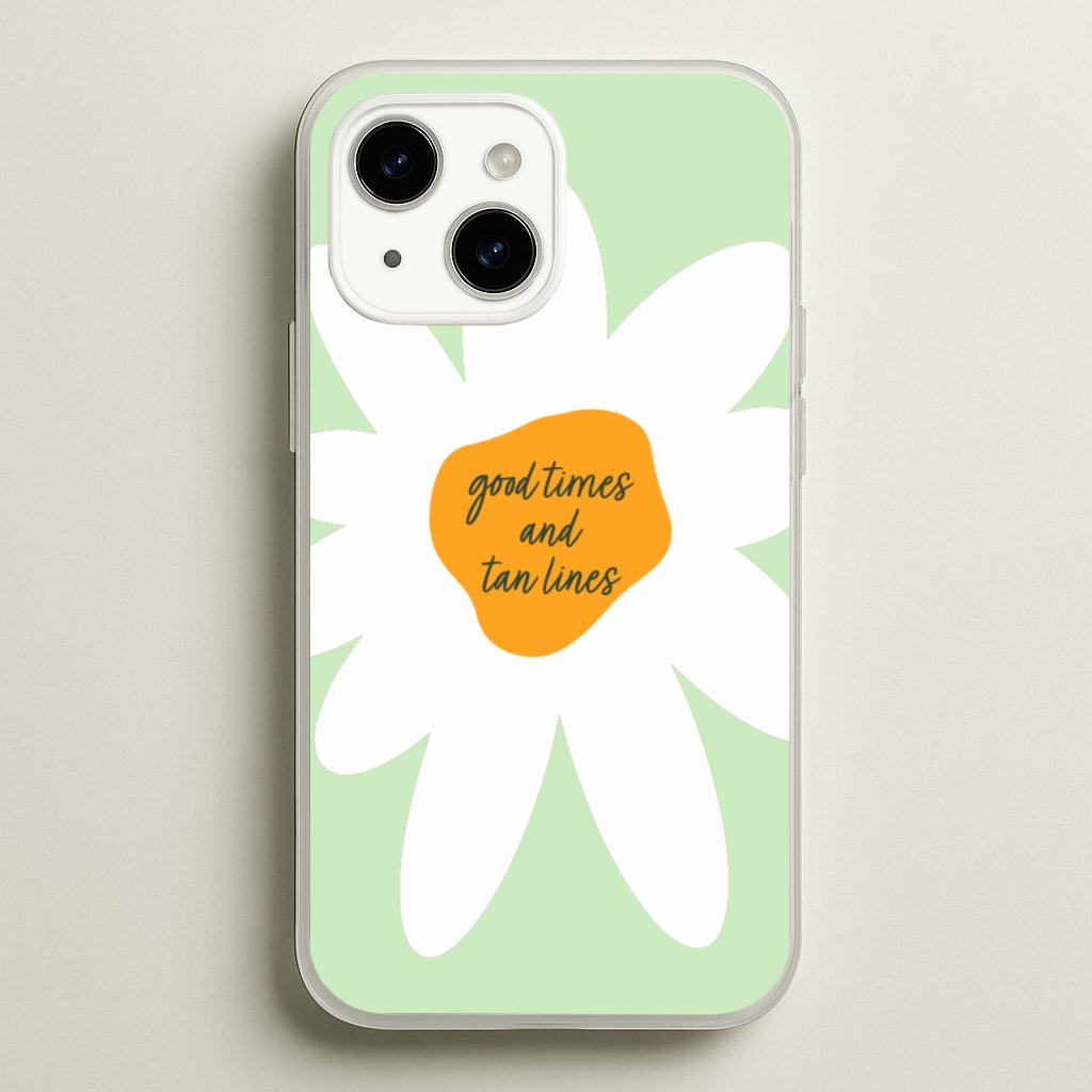 Good Times and Tan Lines - Hot Girl Summer Phone Case for iPhone 15