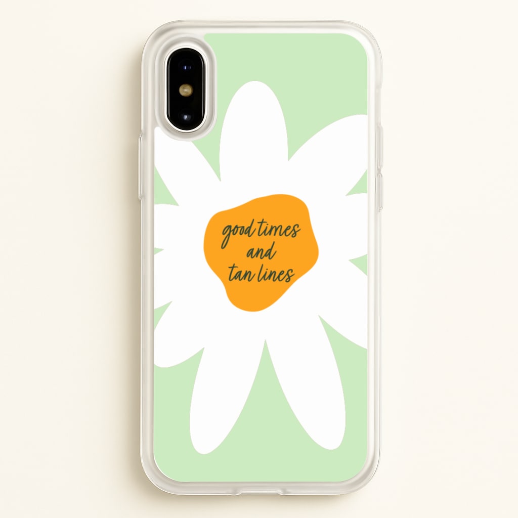 Good Times and Tan Lines - Hot Girl Summer Phone Case for iPhone X / XS