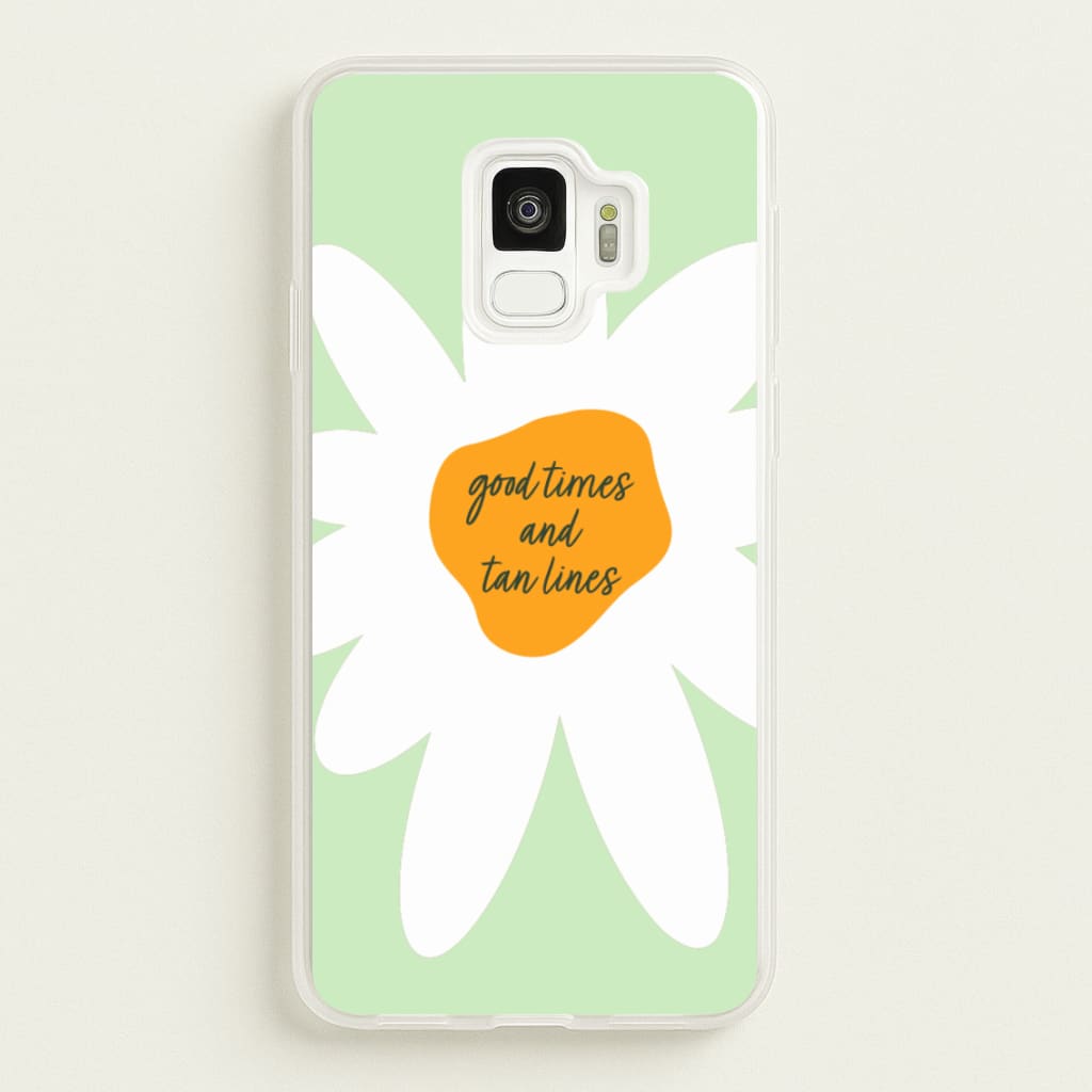 Good Times and Tan Lines - Hot Girl Summer Phone Case for Galaxy S9