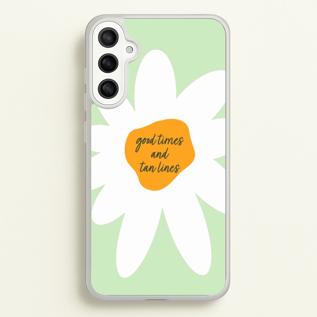 Good Times and Tan Lines - Hot Girl Summer Phone Case for Galaxy A36
