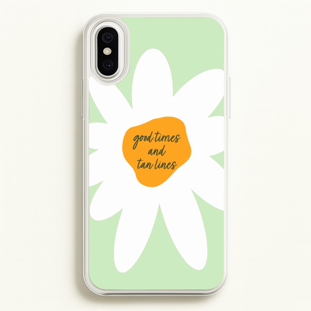 Good Times and Tan Lines - Hot Girl Summer Phone Case for iPhone XS Max