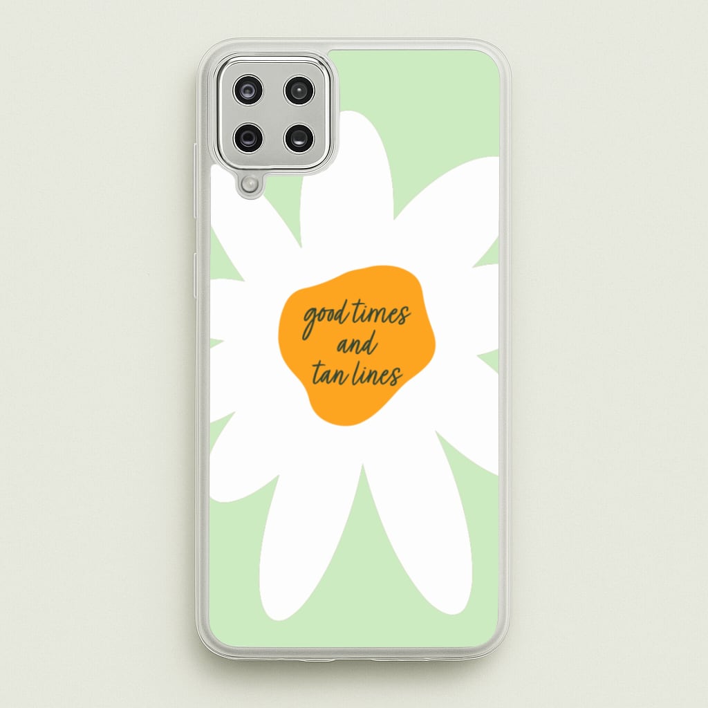 Good Times and Tan Lines - Hot Girl Summer Phone Case for Galaxy A12