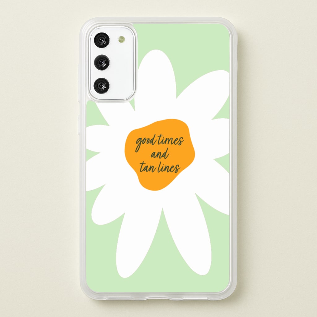 Good Times and Tan Lines - Hot Girl Summer Phone Case for Galaxy A41