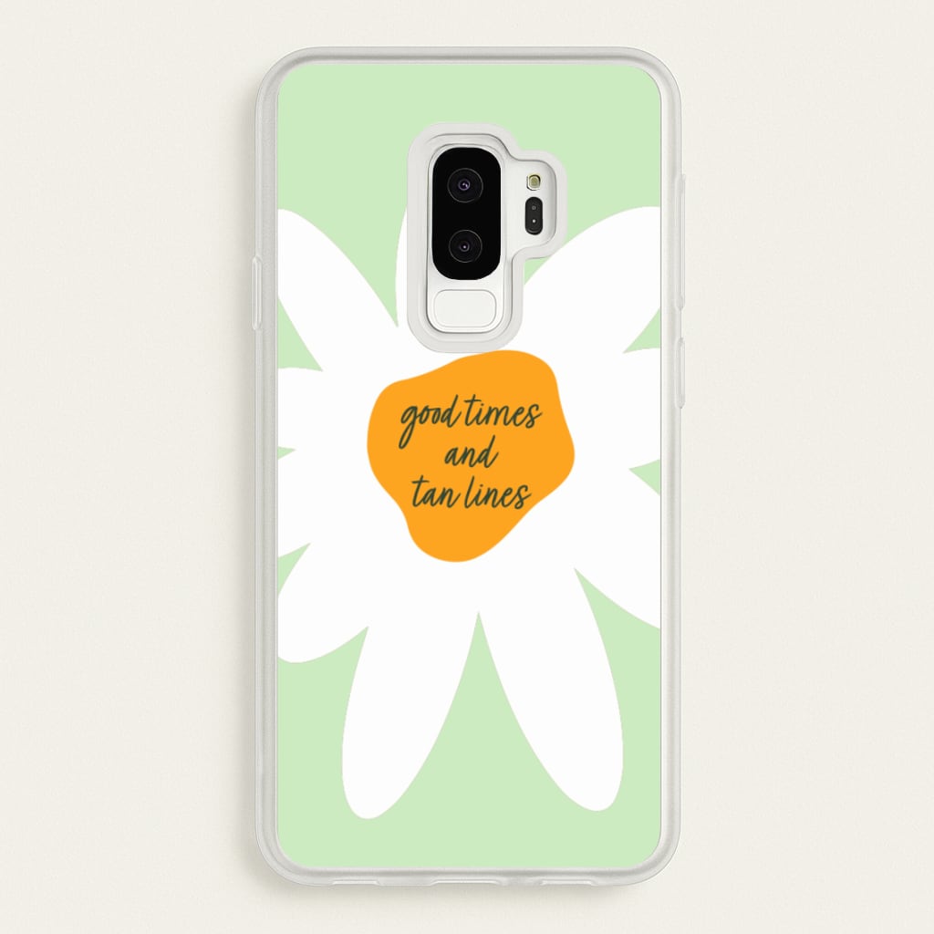 Good Times and Tan Lines - Hot Girl Summer Phone Case for Galaxy S9 Plus