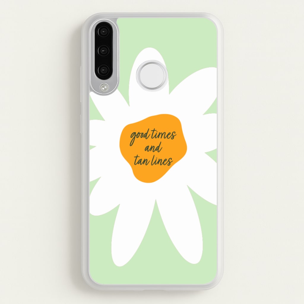 Good Times and Tan Lines - Hot Girl Summer Phone Case for Huawei P30 Lite