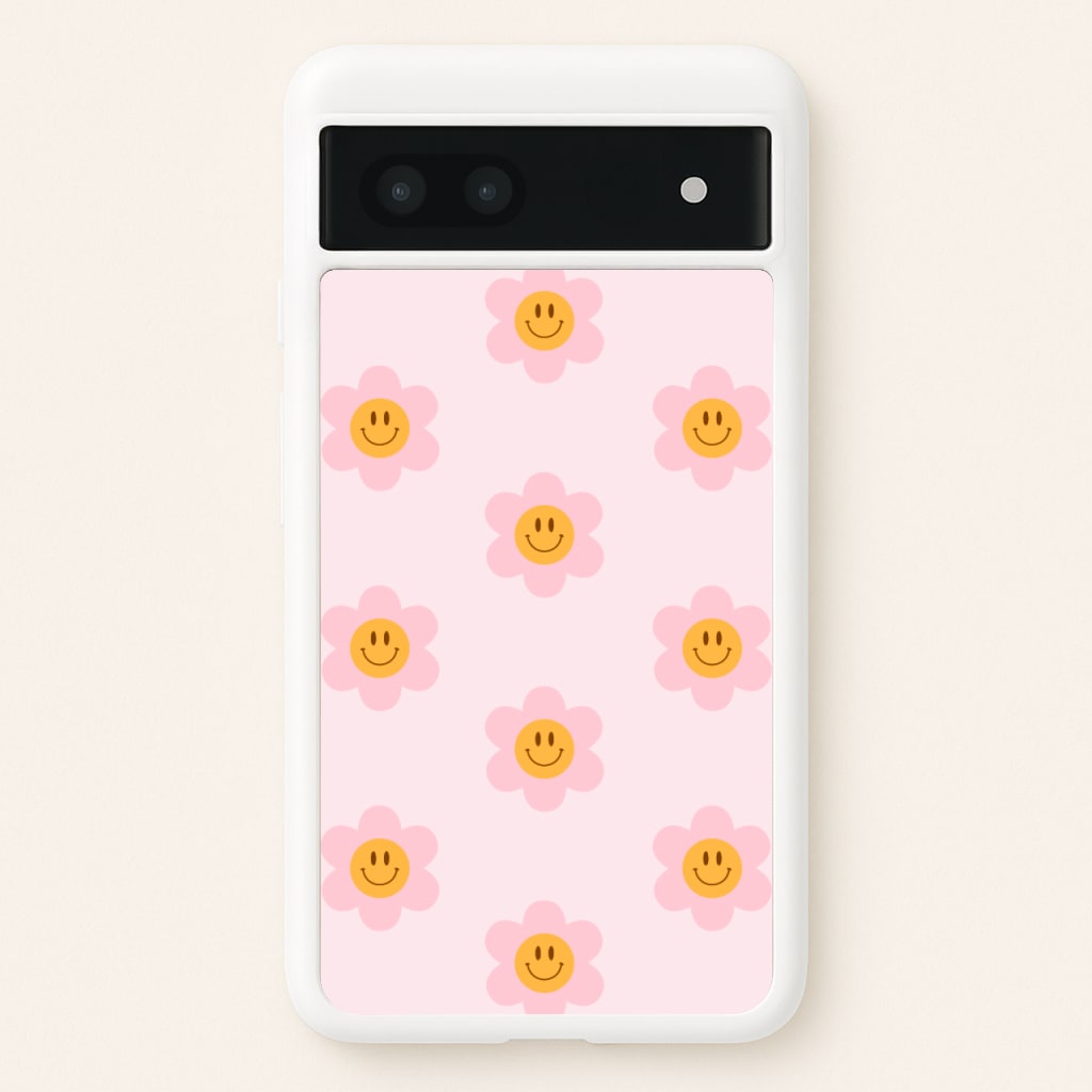 Flower Pattern - Hot Girl Summer - Hot Girl Summer Phone Case for Google Pixel 7a