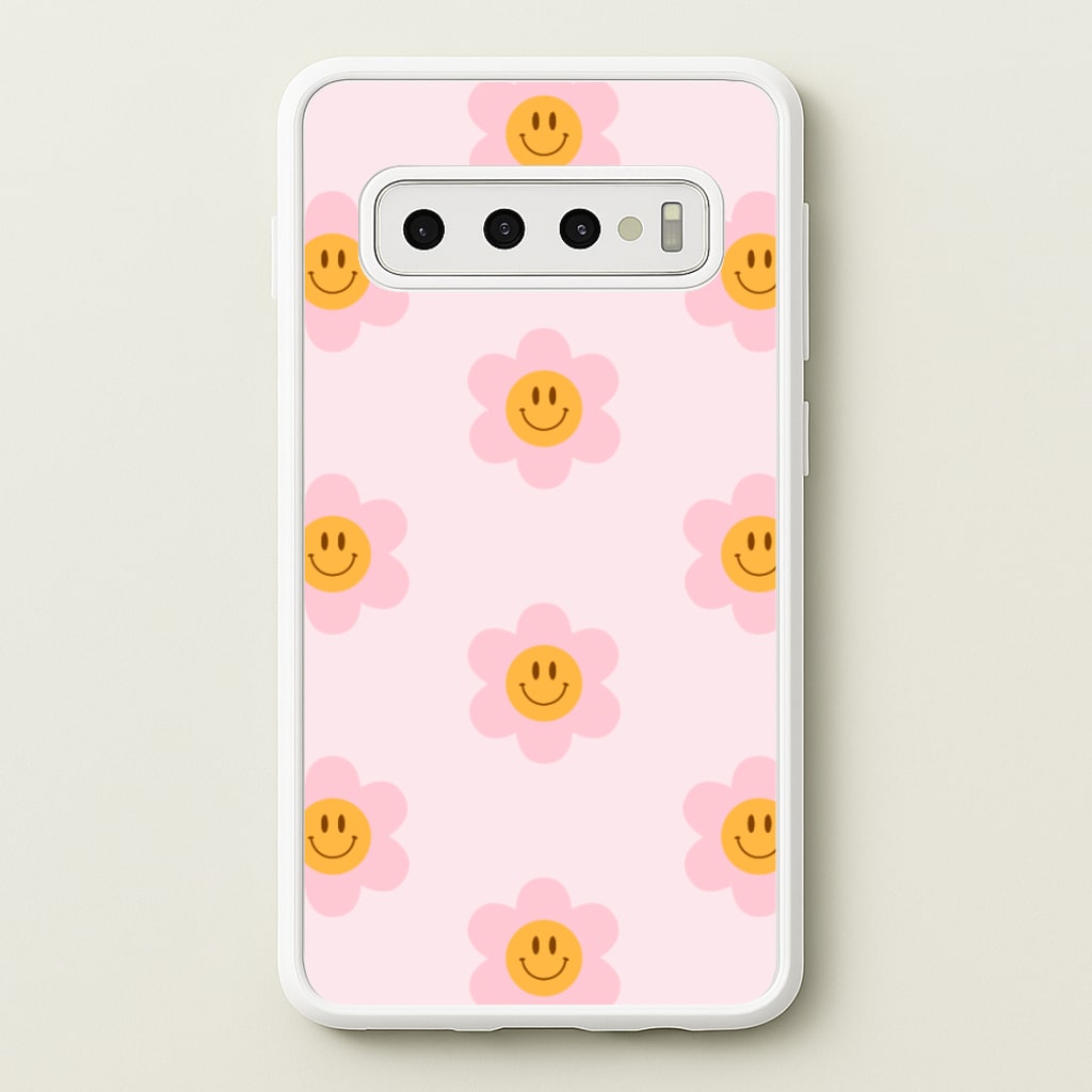 Flower Pattern - Hot Girl Summer - Hot Girl Summer Phone Case for Galaxy S10 Plus