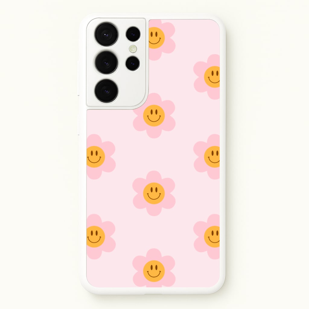 Flower Pattern - Hot Girl Summer - Hot Girl Summer Phone Case for Galaxy S21 Ultra