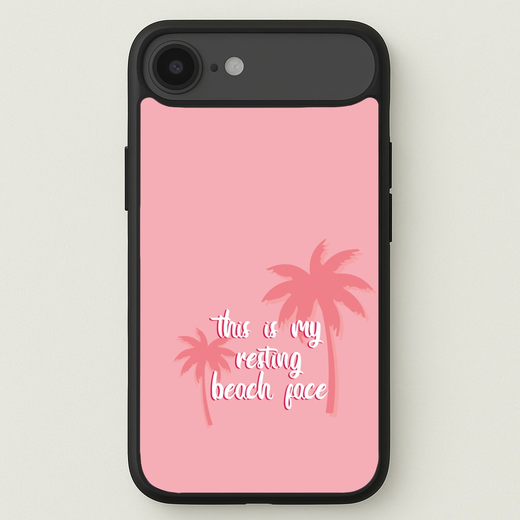 This Is My Resting Beach Face - Summer Quotes Phone Case for iPhone 17 Air
