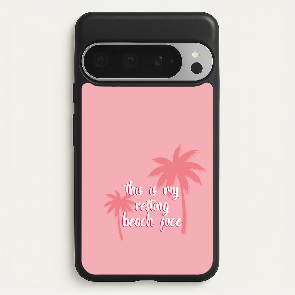 This Is My Resting Beach Face - Summer Quotes - Summer Quotes Phone Case for Google Pixel 9 Pro XL