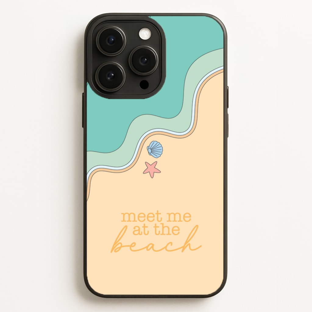 Meet Me At The Beach - Summer - Summer Phone Case for iPhone 16 Pro Max