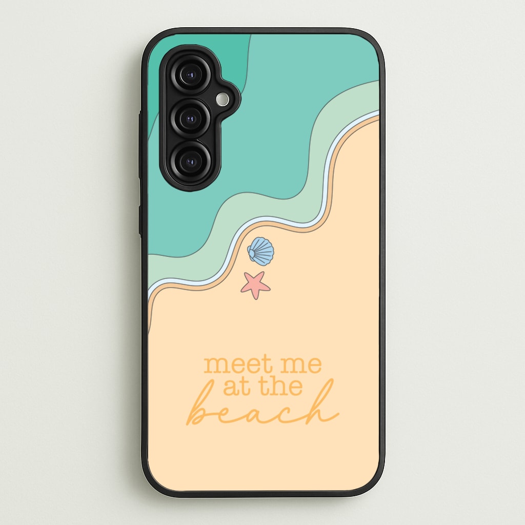 Meet Me At The Beach - Summer - Summer Phone Case for Galaxy A14