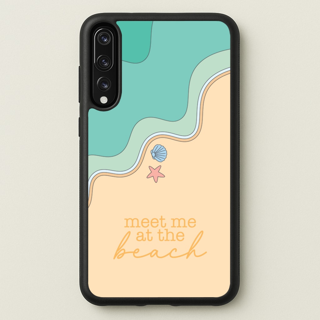 Meet Me At The Beach - Summer - Summer Phone Case for Huawei P20 Pro