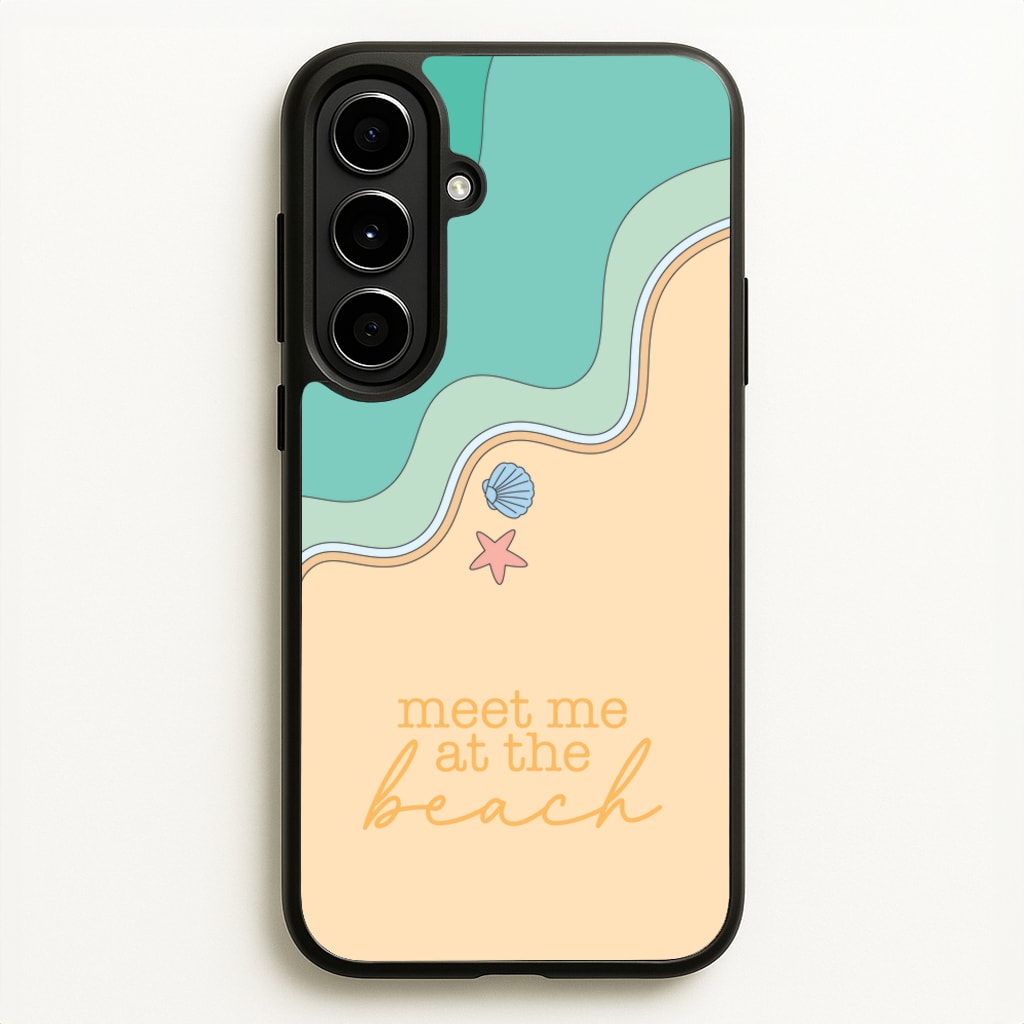 Meet Me At The Beach - Summer - Summer Phone Case for Galaxy A56