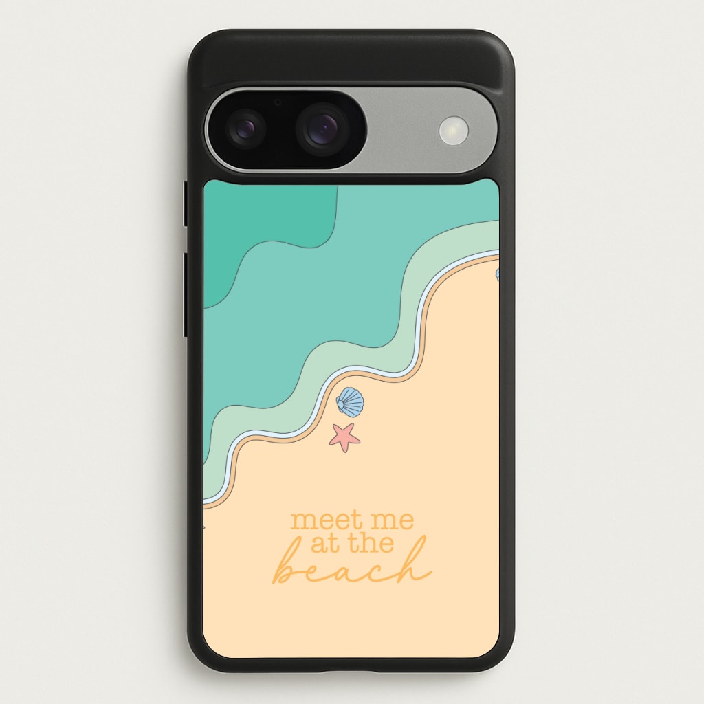 Meet Me At The Beach - Summer - Summer Phone Case for Google Pixel 9 / 9 Pro