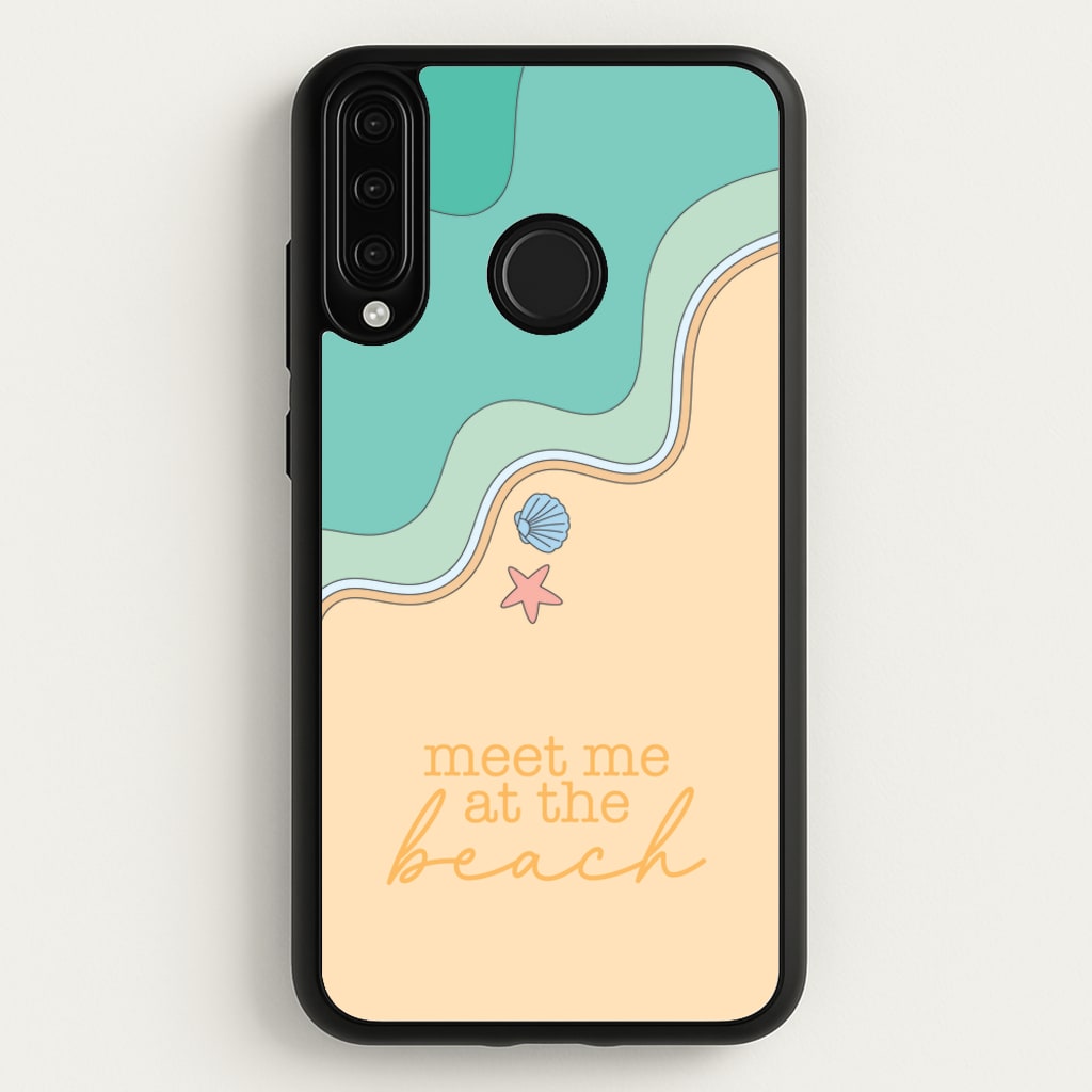 Meet Me At The Beach - Summer - Summer Phone Case for Huawei P30 Lite