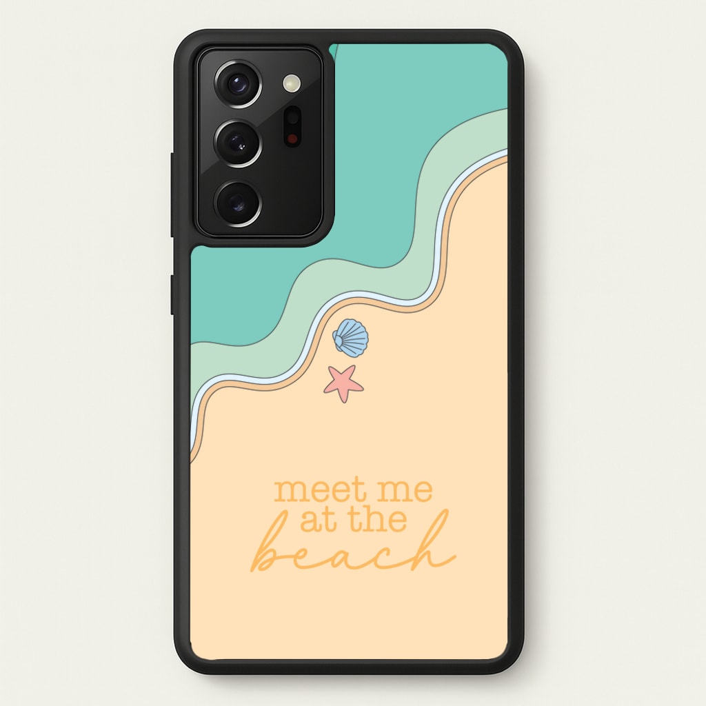 Meet Me At The Beach - Summer - Summer Phone Case for Galaxy Note 20 Ultra