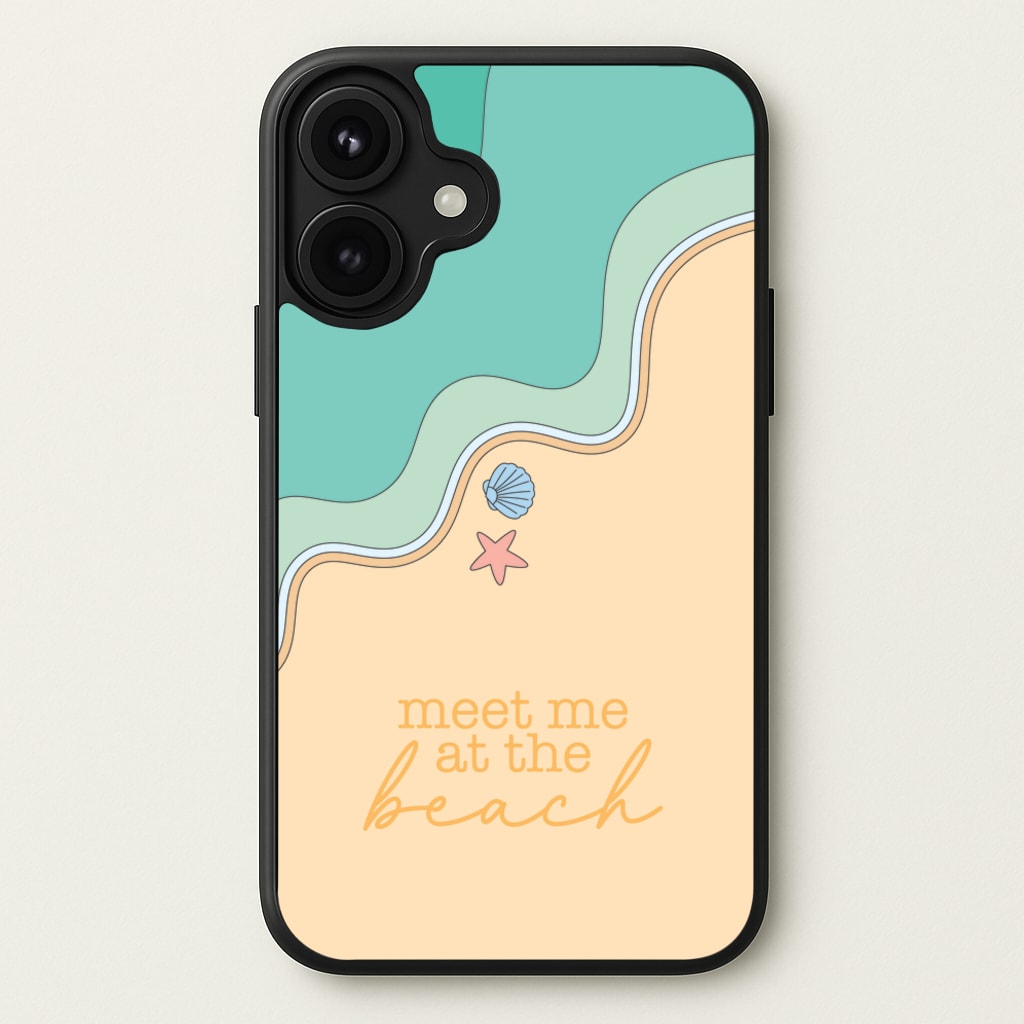 Meet Me At The Beach - Summer Phone Case for iPhone 17