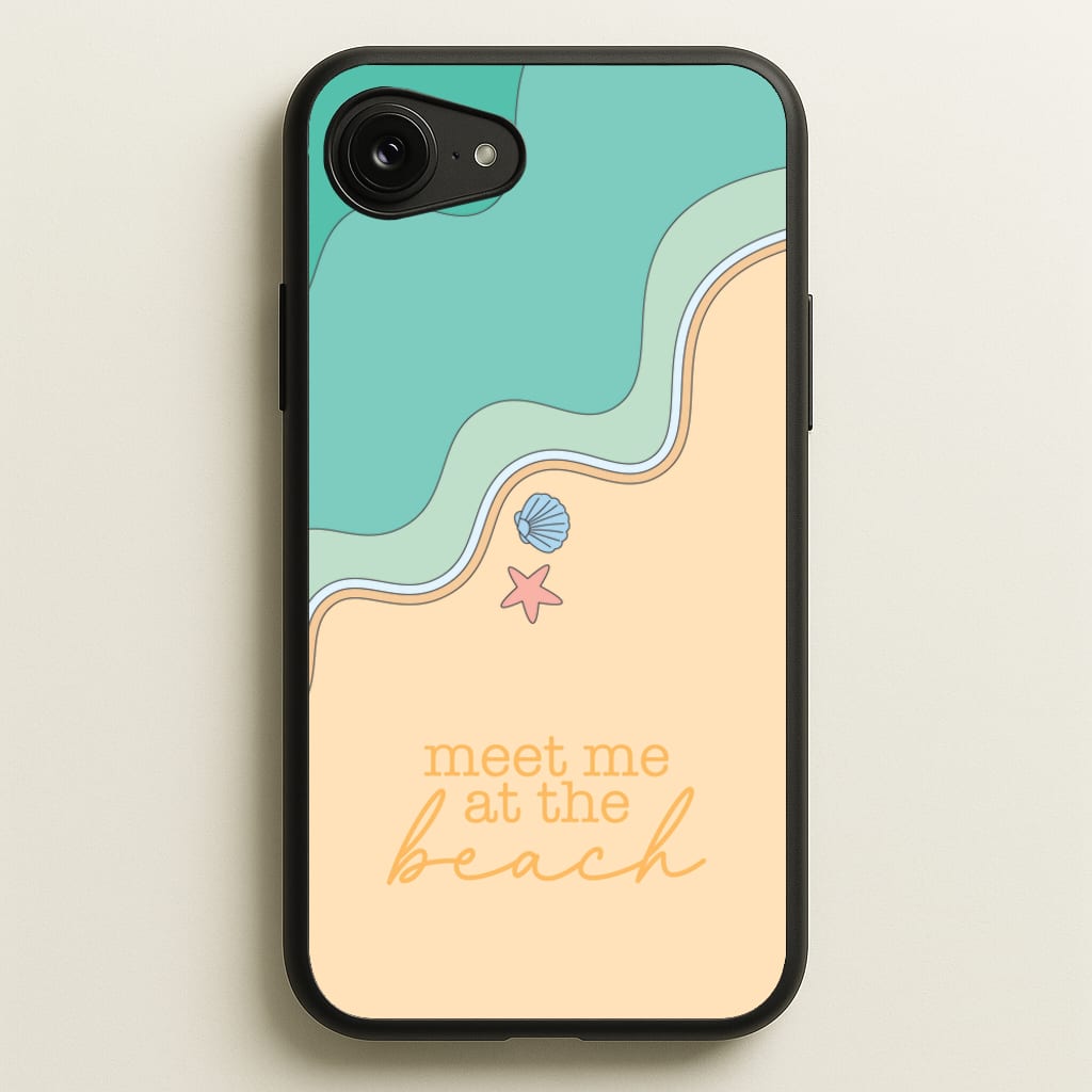 Meet Me At The Beach - Summer - Summer Phone Case for iPhone 16e