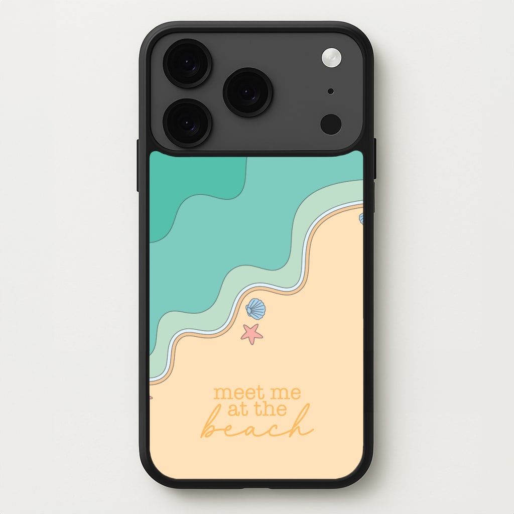 Meet Me At The Beach - Summer Phone Case for iPhone 17 Pro Max