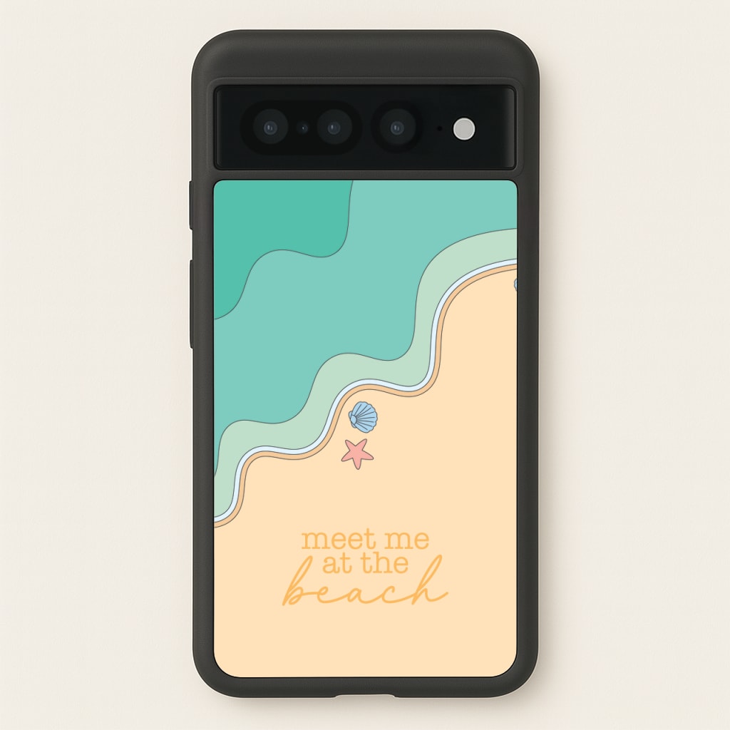 Meet Me At The Beach - Summer - Summer Phone Case for Google Pixel 7 Pro