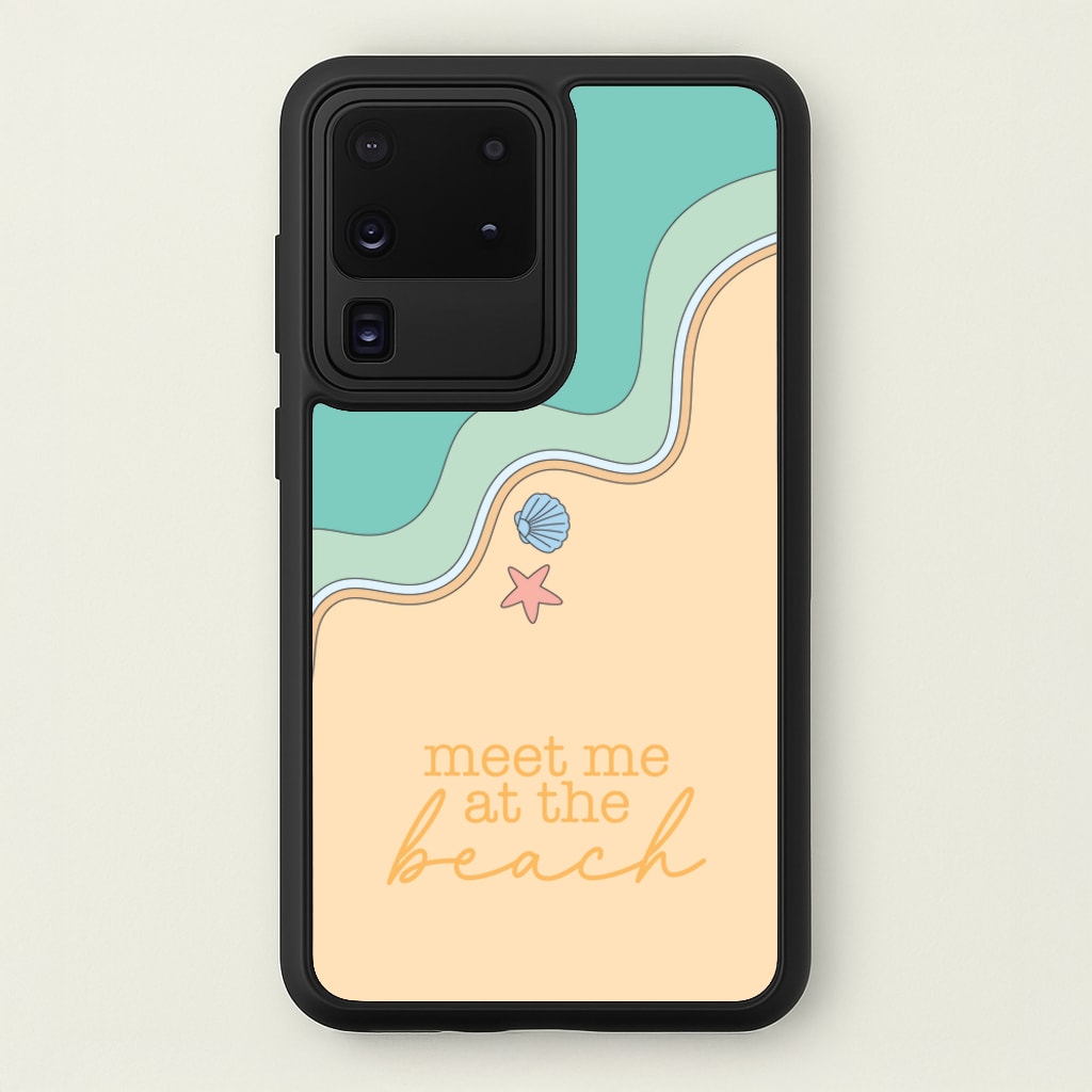 Meet Me At The Beach - Summer - Summer Phone Case for Galaxy S20 Ultra