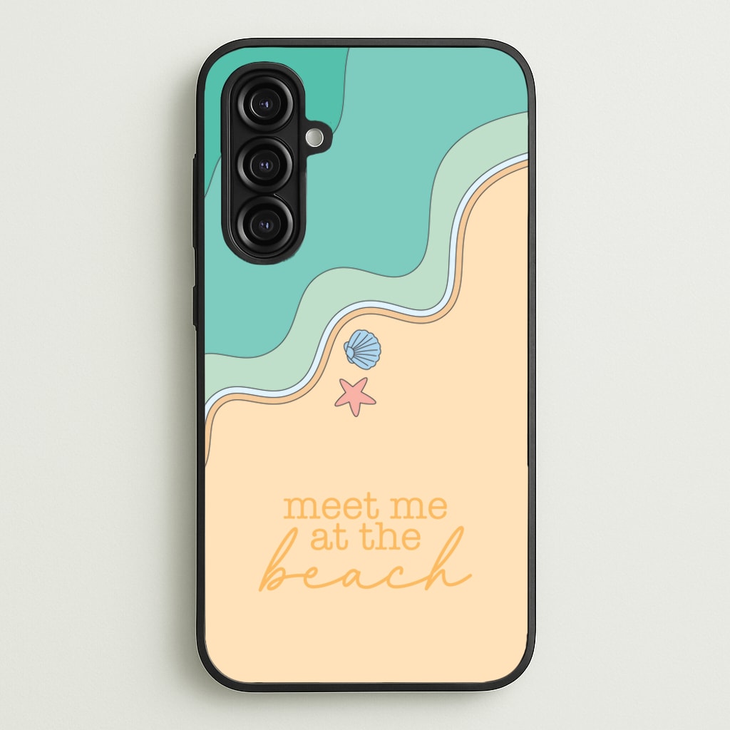 Meet Me At The Beach - Summer - Summer Phone Case for Galaxy A16