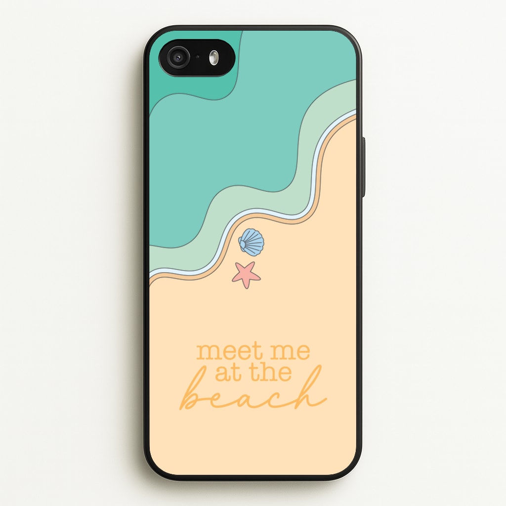 Meet Me At The Beach - Summer - Summer Phone Case for iPhone 5 / 5s / SE 2016