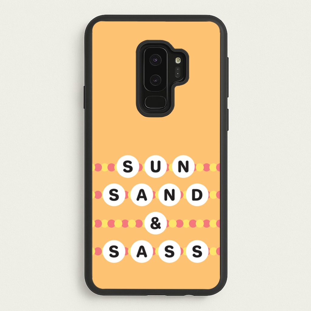 Sun, Sand And Sass - Hot Girl Summer Phone Case for Galaxy S9 Plus