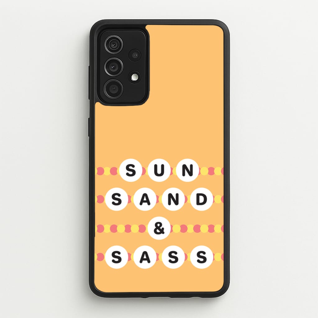 Sun, Sand And Sass - Hot Girl Summer Phone Case for Galaxy A52 / A52s