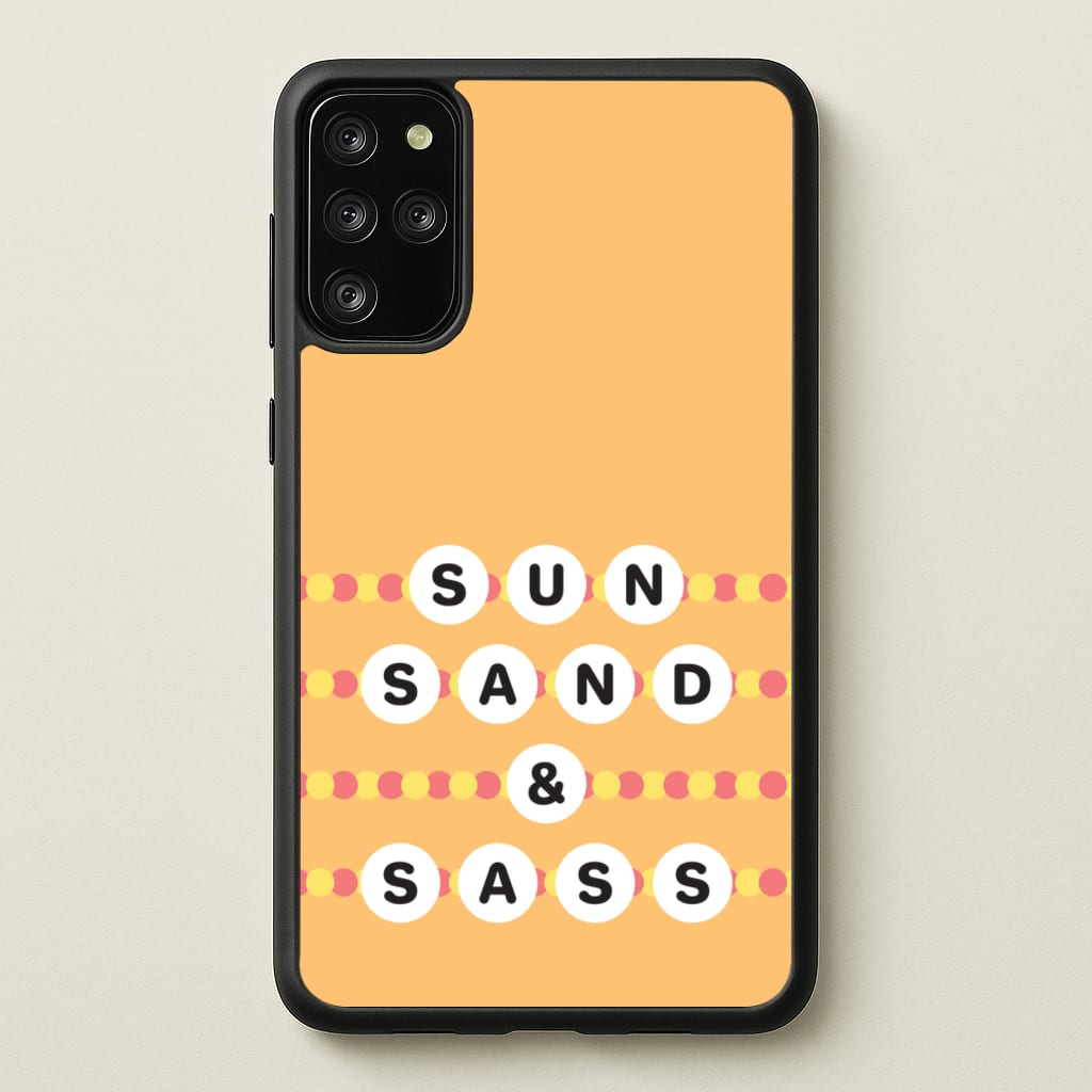 Sun, Sand And Sass - Hot Girl Summer Phone Case for Galaxy S20 Plus