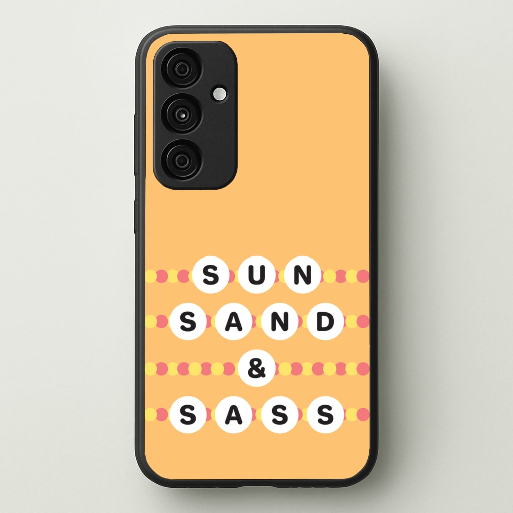 Sun, Sand And Sass - Hot Girl Summer Phone Case for Galaxy A55